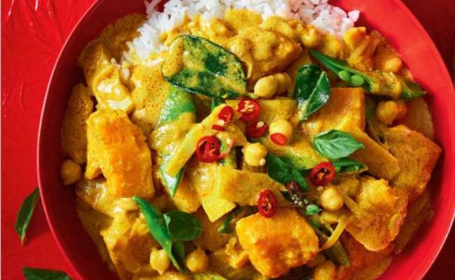 Chickpea and Pumpkin Yellow Curry