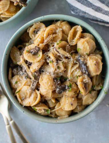 Creamy French Onion Mushroom Pasta