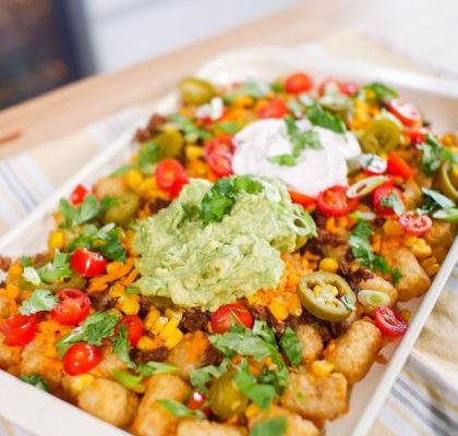 Tater Tot Nachos